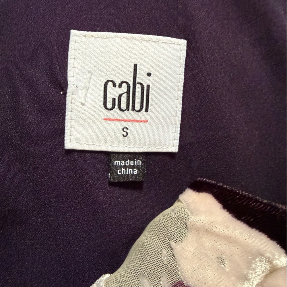 CAbi Velvet Burnout Leopard Animal Print Mini Dress Size Small - Picture 7 of 9